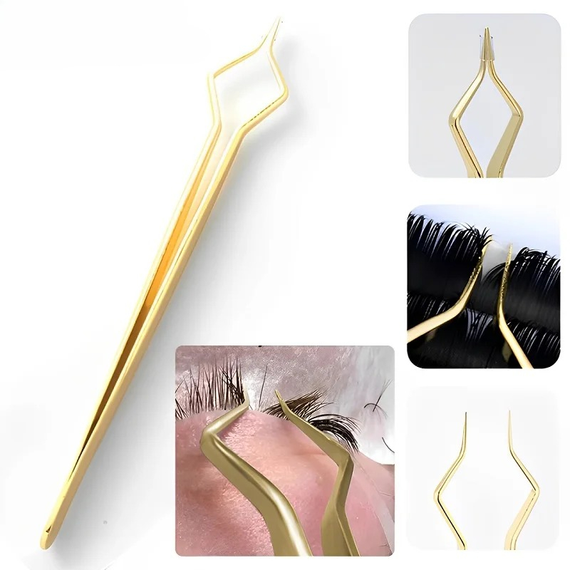 Nail Extension Form - New Lash Extension Tweezers Anti slip