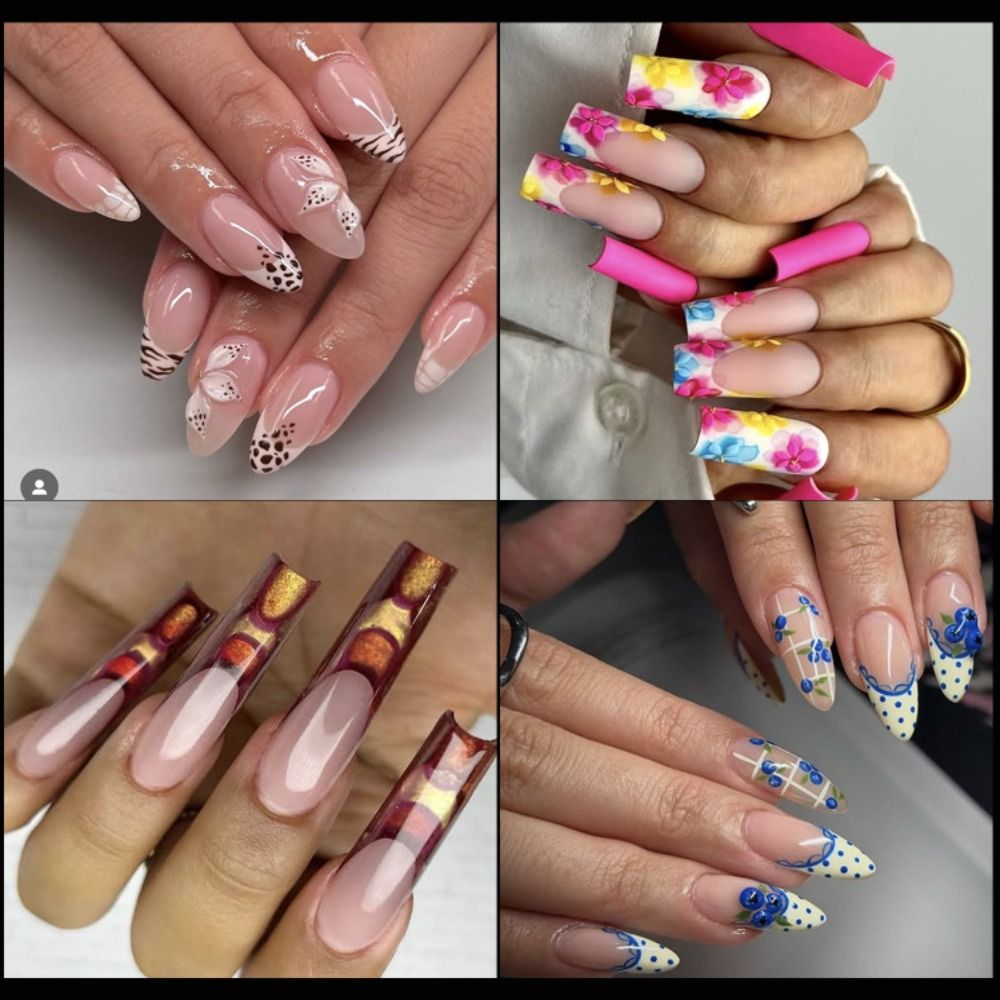 Nail Extension Form - 140PCS 14 Sizes French Nail Dual
