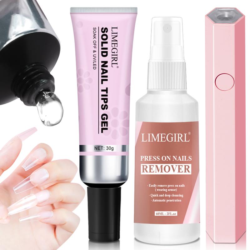 Nail Art Ombre - 30g Soft Transparent Nail Tips Gel