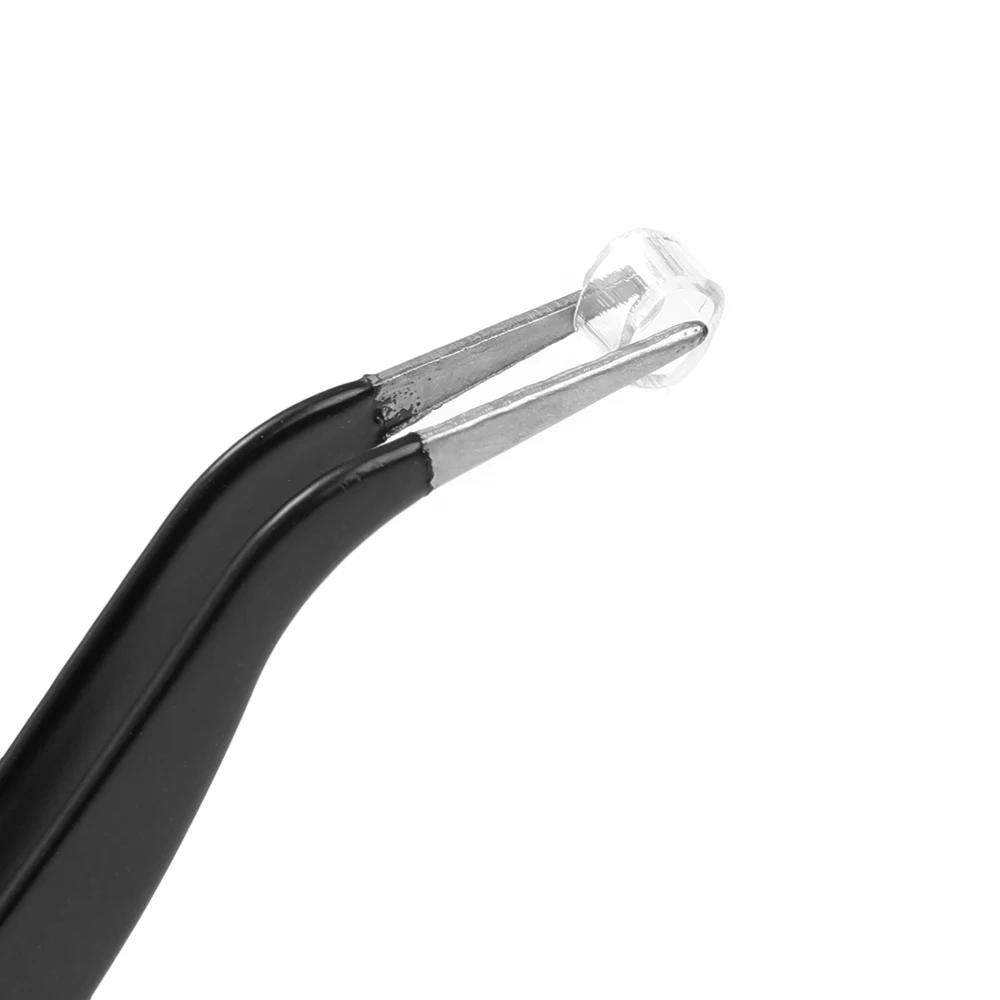 10PCS Curved Tip Eyelash Exten - đánh giá và giá Nail Extension Form