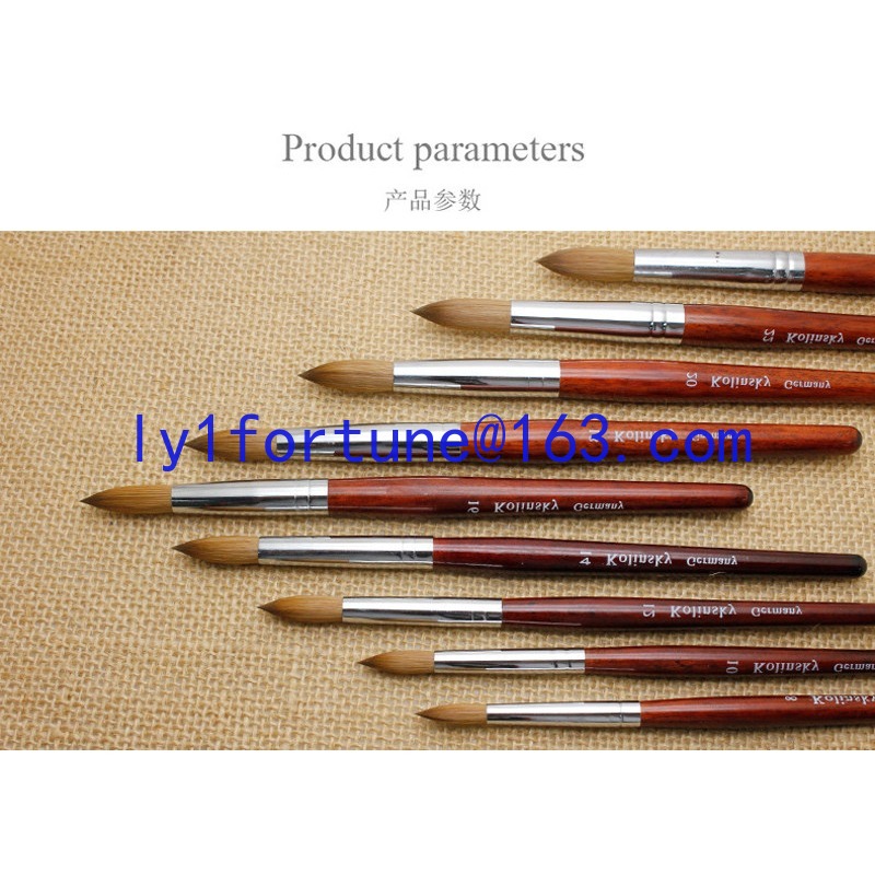 For Nail Art Tools Brushes Mah - đánh giá và giá Nail Art Mahogany