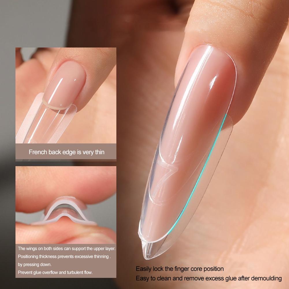 240PCS Sandwich Dual Nail Form - đánh giá và giá Nail Extension Form