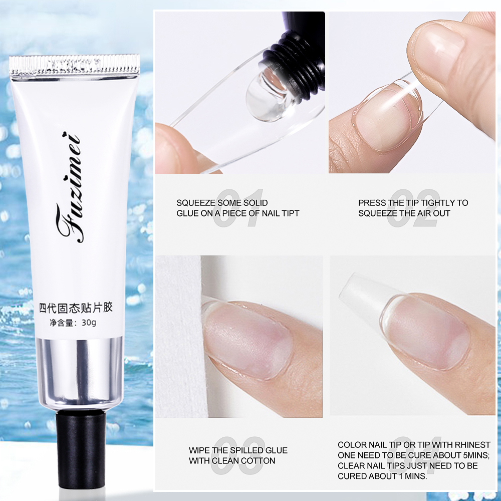 30/20/10g Solid Soft Fake Nail - đánh giá và giá Nail Extension Form