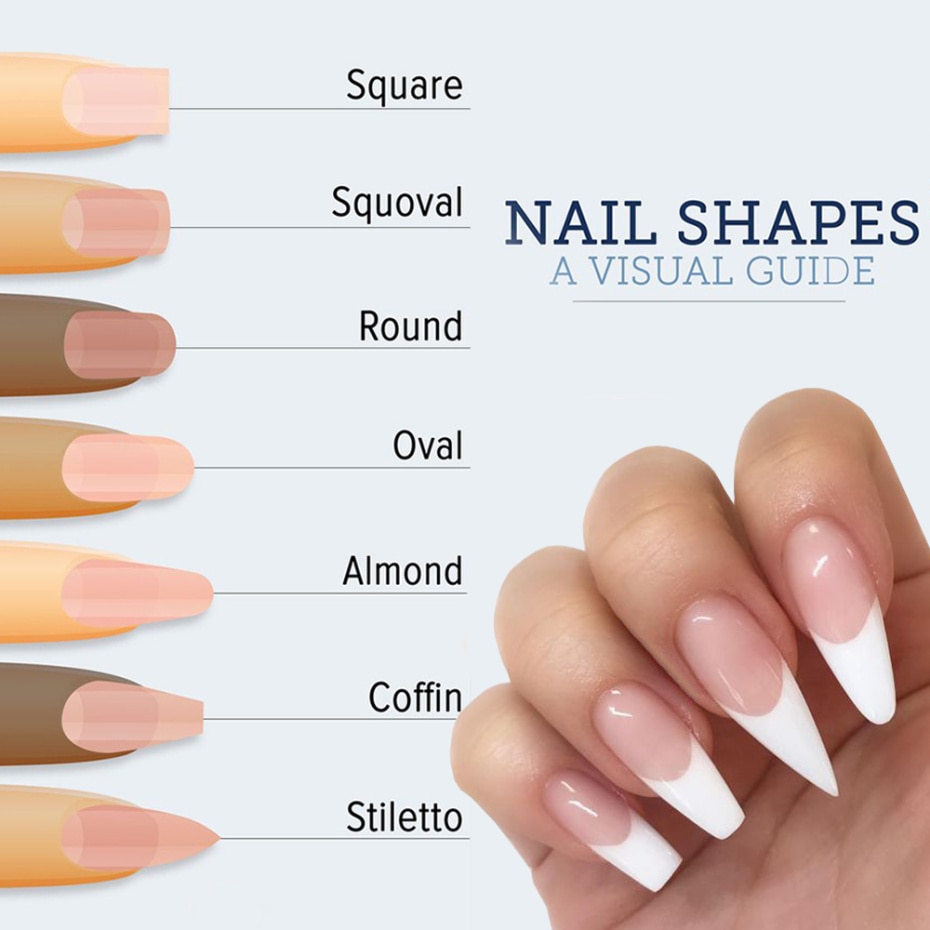 100 Chiếc Móng Tay Nghệ Thuật  - đánh giá và giá Nail Extension Form
