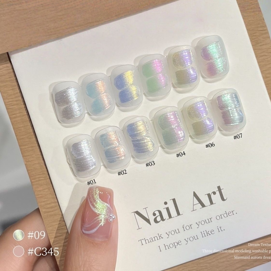 1pc 9-color new popular pattin - đánh giá và giá Nail Art Ombre