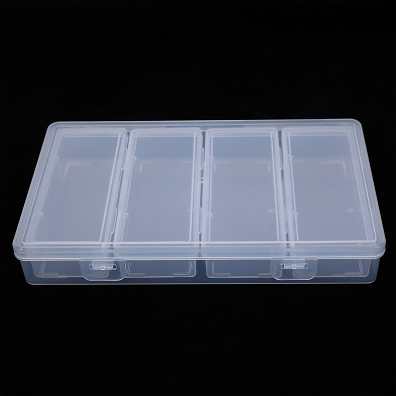 4 Grid Independent Storage Box - đánh giá và giá Nail Art Ombre
