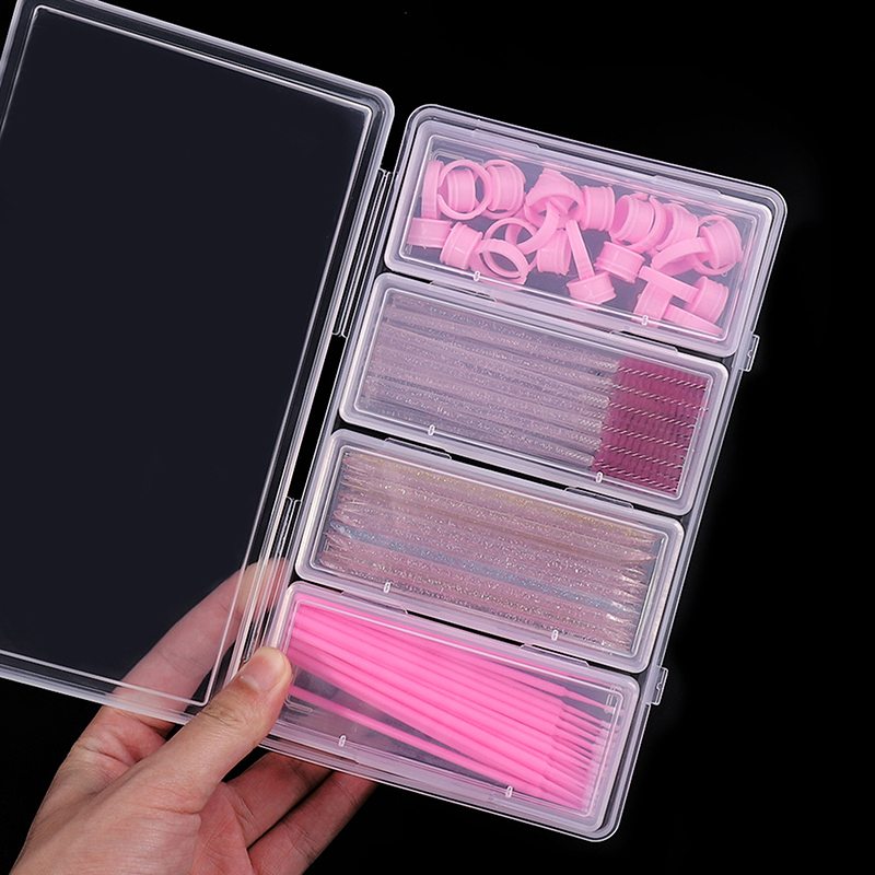 4 Grid Independent Storage Box - đánh giá và giá Nail Art Ombre