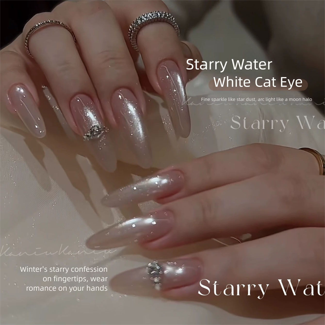10ML 1-3PCS Snow White 2026 Ne - đánh giá và giá Nail Art Pink Cat Eye