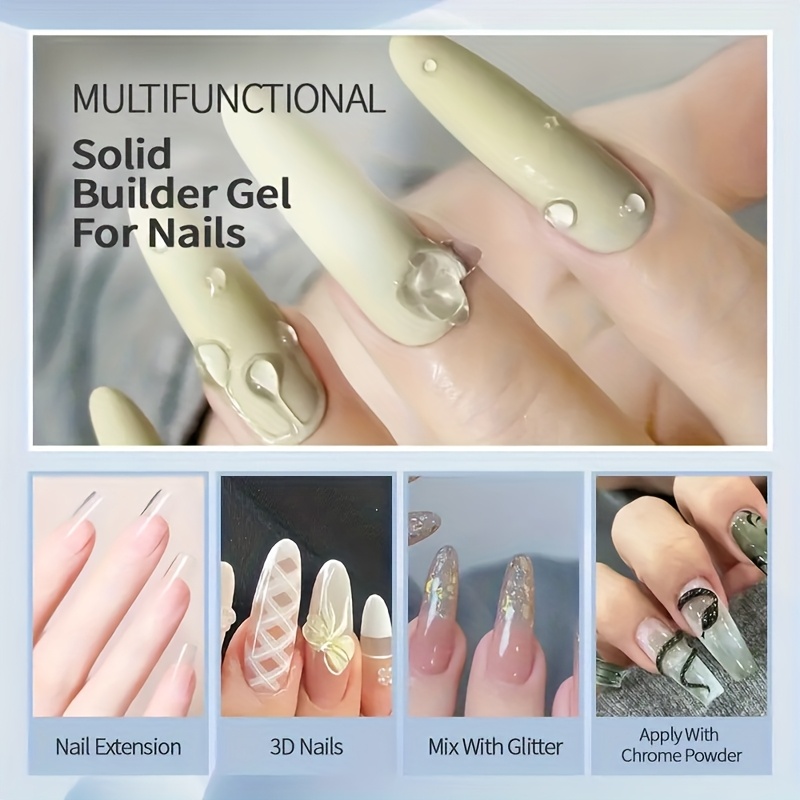 100g Clear Non-Stick Hand Exte - đánh giá và giá Nail Art Ombre