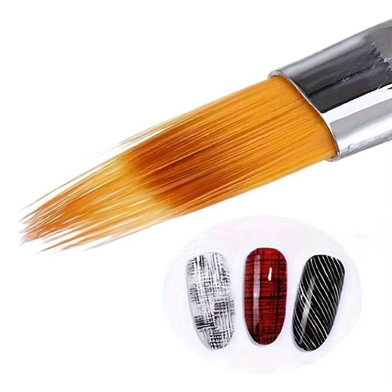 3-18Pcs Nail Art Brush Lace Om - đánh giá và giá Nail Art Ombre