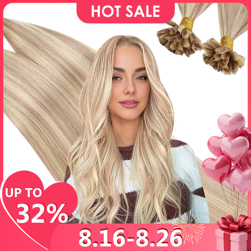 Ugeat Remy U Tip Hair Extensio - đánh giá và giá Nail Art Ombre