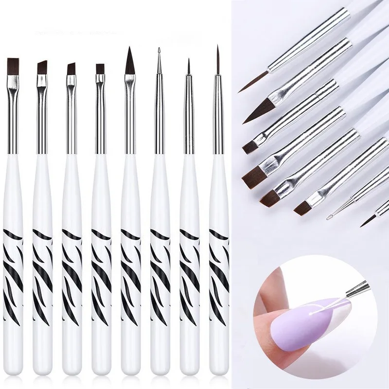 Nail Art Brush Ombre Brushes U - đánh giá và giá Nail Art Ombre