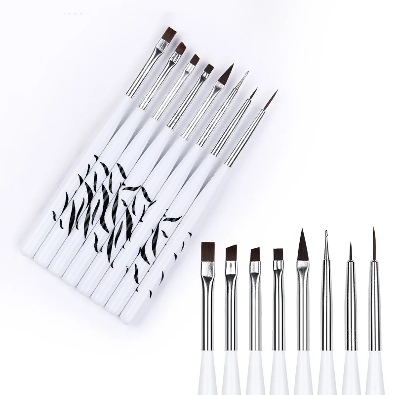 Nail Art Brush Ombre Brushes U - đánh giá và giá Nail Art Ombre