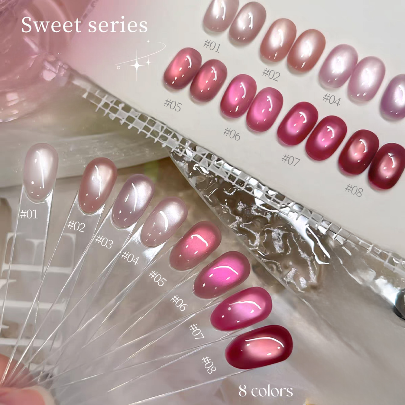 1pcs TC 2026 Summer Popular Ic - đánh giá và giá Nail Art Cat Eye Pink