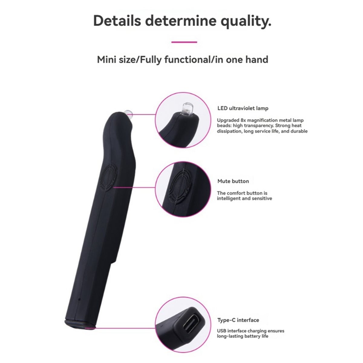 useful UV Rechargeable Tweezer - đánh giá và giá Nail Art Ombre
