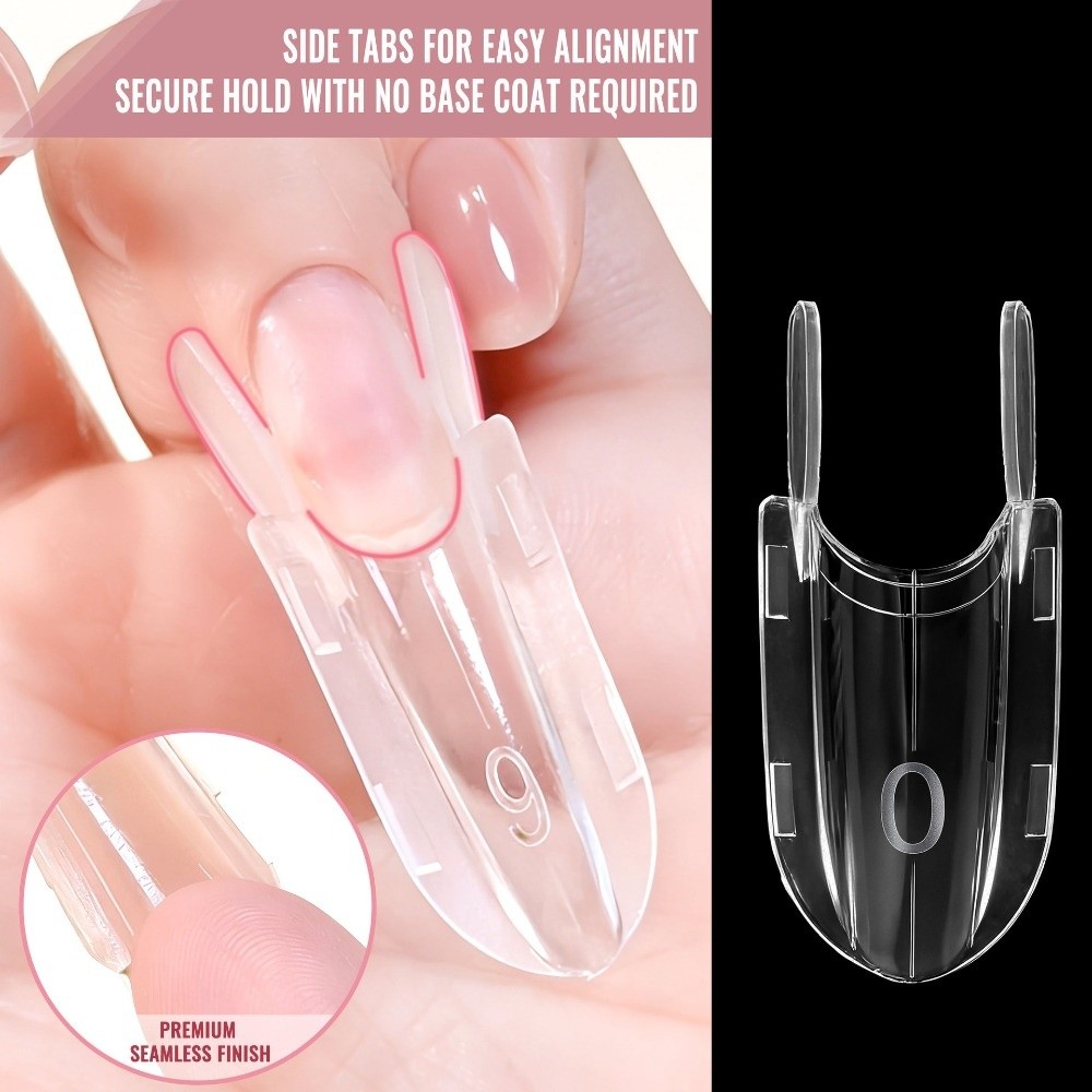 120pcs Rocket Shape Sandwich D - đánh giá và giá Nail Extension Form