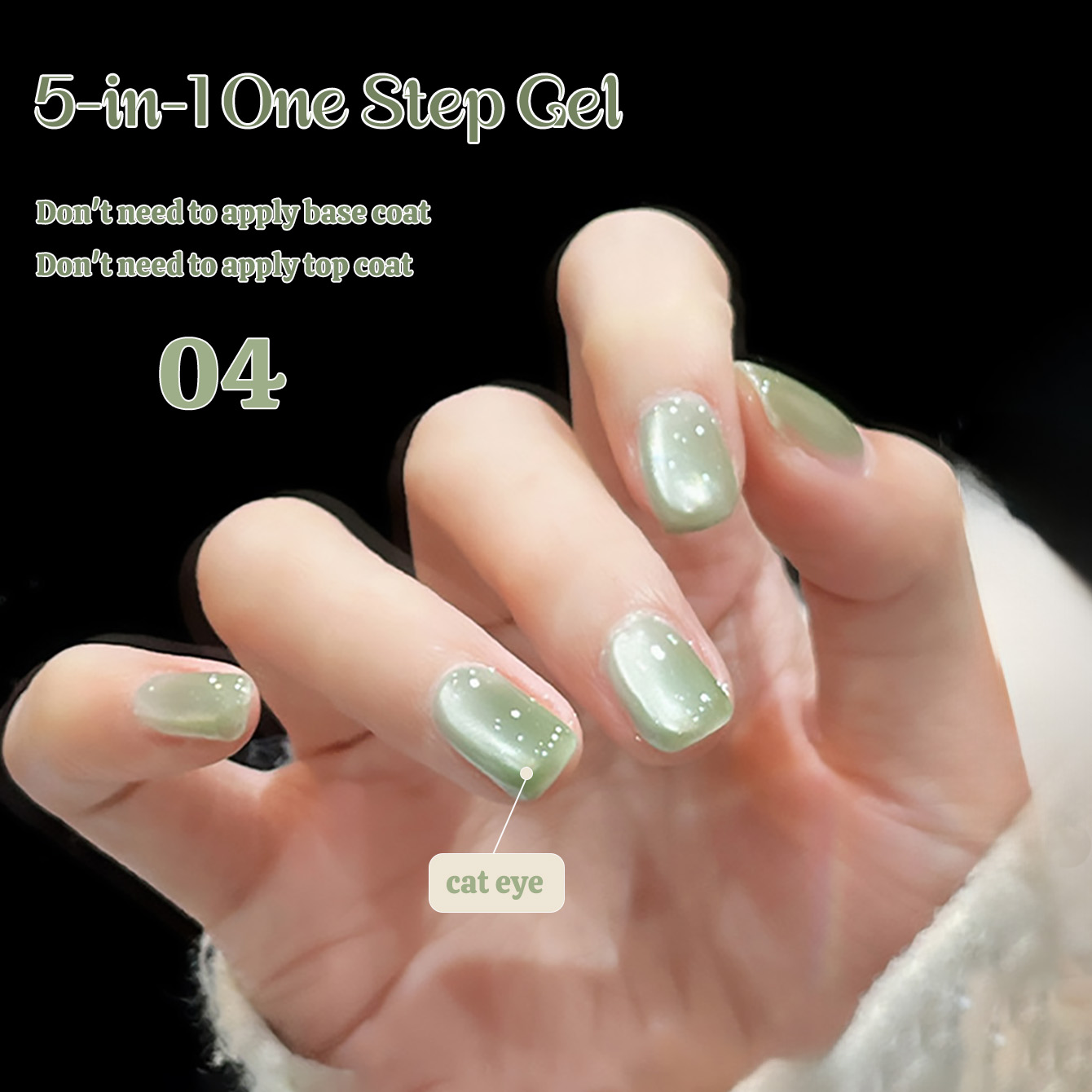 1pcs TC New 5-in-1 One-Step Ge - đánh giá và giá Nail Art Cat Eye Pink