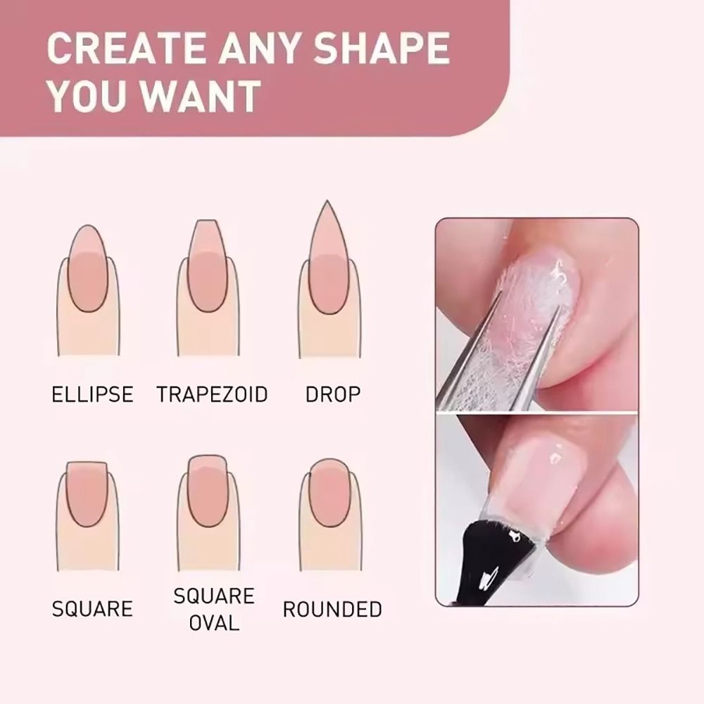 50Pcs Durable Non-woven Silk F - đánh giá và giá Nail Extension Form