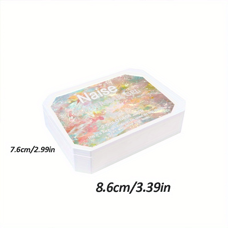 3D 9-Color Pearlescent Solid G - đánh giá và giá Nail Art Ombre
