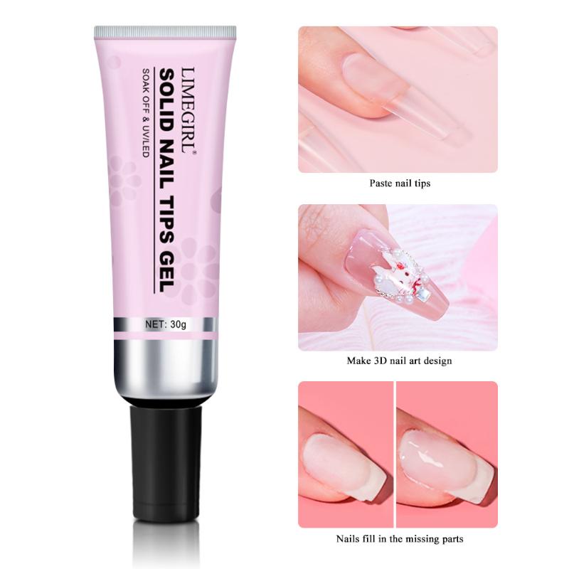 30g Soft Transparent Nail Tips - đánh giá và giá Nail Art Ombre